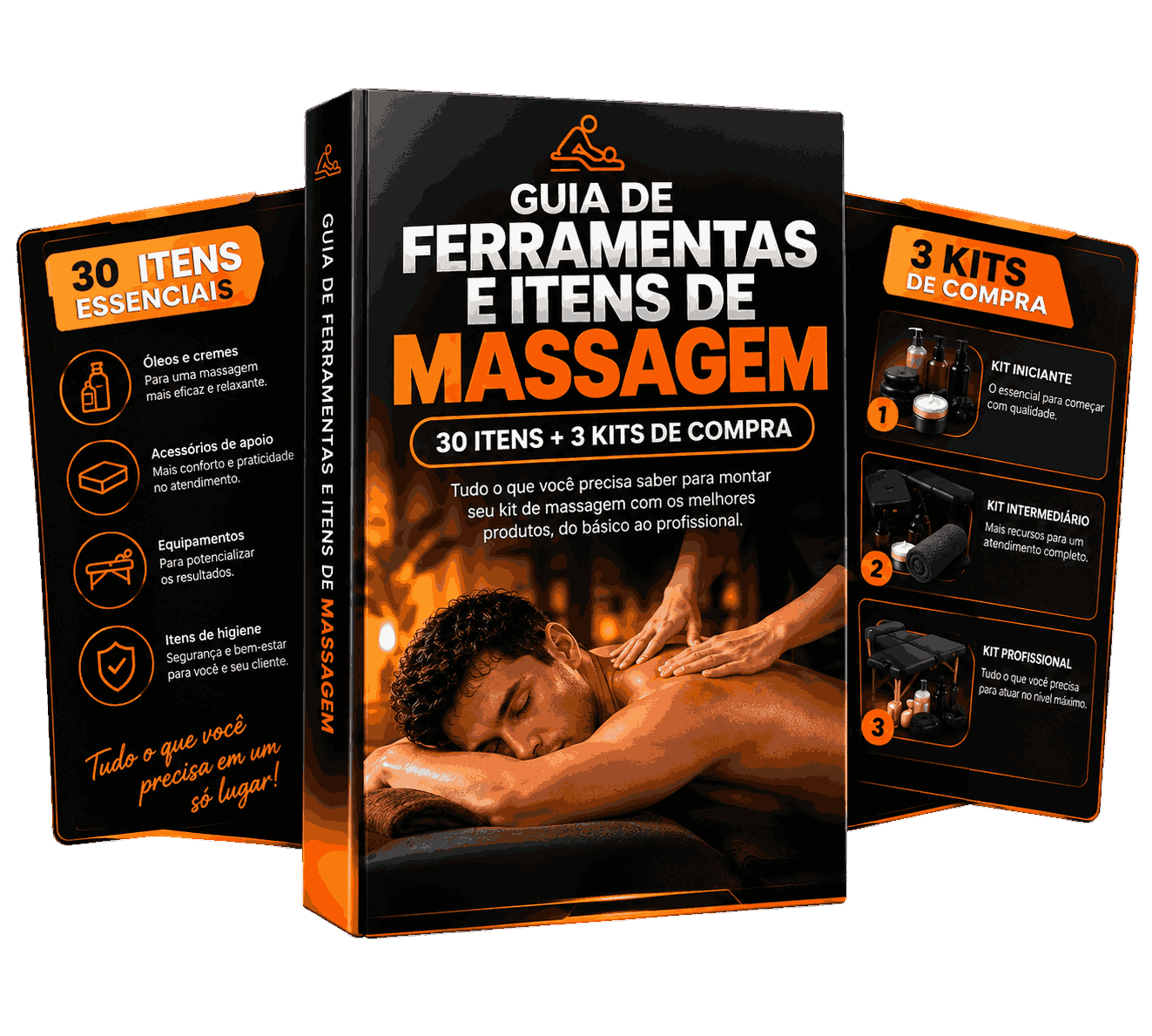 Capa do bônus Guia de Ferramentas e Itens de Massagem